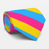 Drapeau de la transexualité cravate rayée (Roulé)