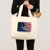 Drapeau de la vague sac de plage USA (Devant (produit))