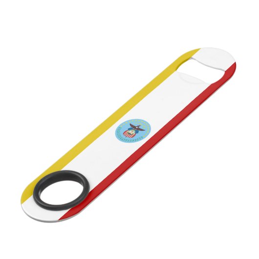 Drapeau de la ville de Columbus (Ohio) (Devant angulaire)