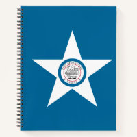 Drapeau de la ville de Houston, Texas Cahier