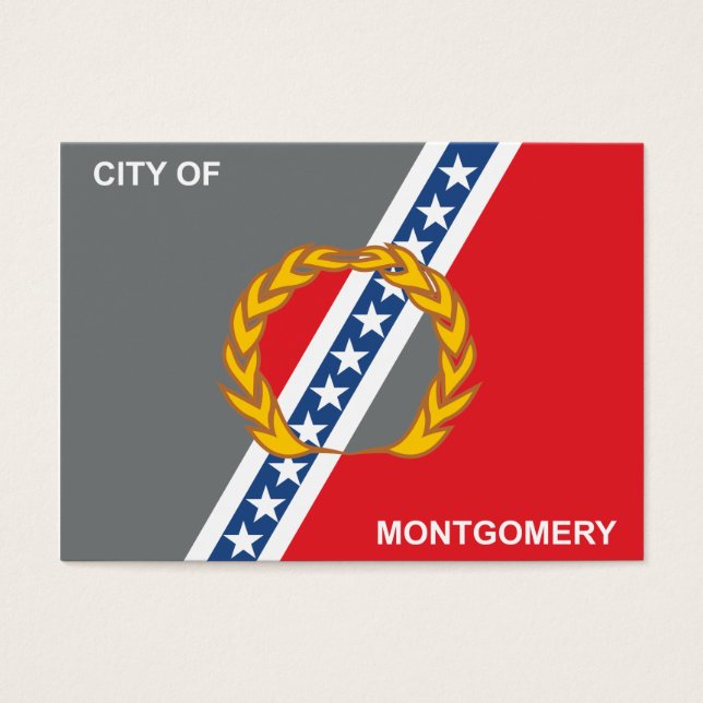 Drapeau de la ville de Montgomery (Devant)