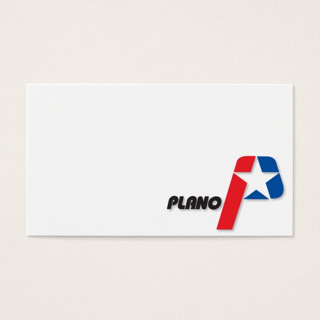 Drapeau de la ville de Plano (Devant)