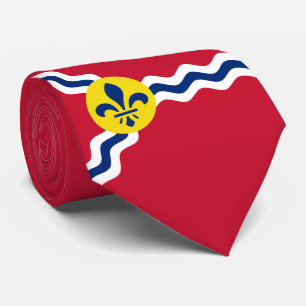 Drapeau de la ville de St Louis (Missouri) Cravate