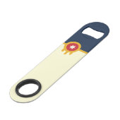 Drapeau de la ville de Tulsa (Oklahoma) (Dos Angle)