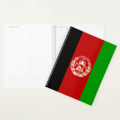 Drapeau de l'Afghanistan patriotique (Devant avec enveloppe)