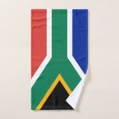 Drapeau de l'Afrique du Sud (Serviette à main)