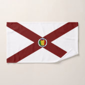 Drapeau de l'Alabama (Serviette à main)