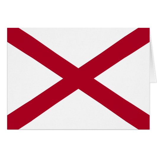Drapeau de l'Alabama (Devant horizontal)