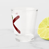 Drapeau de l'Alabama en verre abattu (Droite)