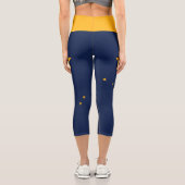 Drapeau de l'Alaska Capri Leggings (Verso)