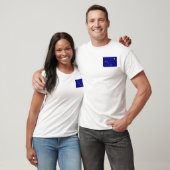 Drapeau de l'Alaska + Carte T-shirt (Unisexe)