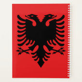 Drapeau de l'Albanie (Dos)