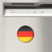 Drapeau de l'Allemagne - Magnet (In Situ (Lave-vaisselle))