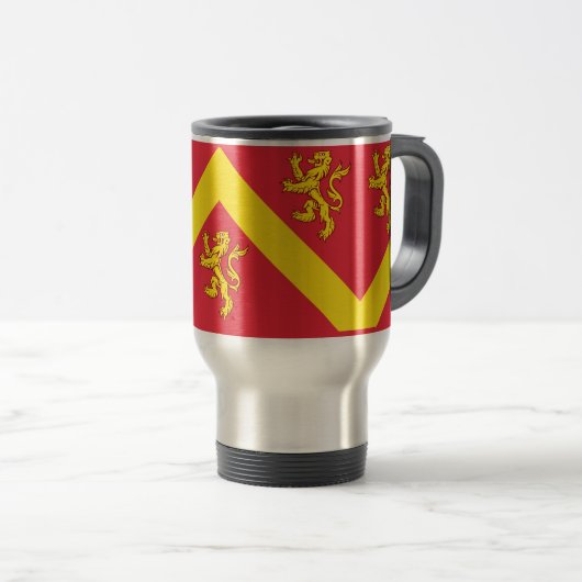 Drapeau de l'Anglesey Travel Mug (Devant droit)