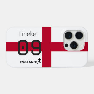 Drapeau de l'Angleterre Football Fierté Nom Numéro