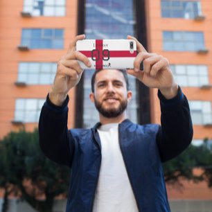 Drapeau de l'Angleterre Football Fierté Nom Numéro