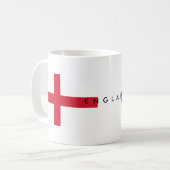 Drapeau de l'Angleterre Mug (Devant gauche)