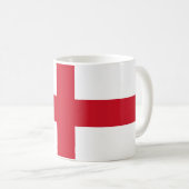 Drapeau de l'Angleterre Mug (Devant droit)