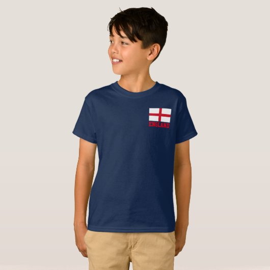 Drapeau de l'Angleterre T-Shirt (Devant entier)