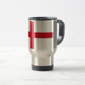 Drapeau de l'Angleterre Voyage / Mug Commuter (Devant droit)