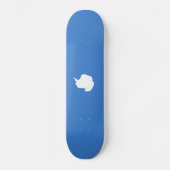 Drapeau de l'Antarctique Skateboard (Recto)