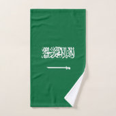 Drapeau de l'Arabie saoudite (Serviette à main)