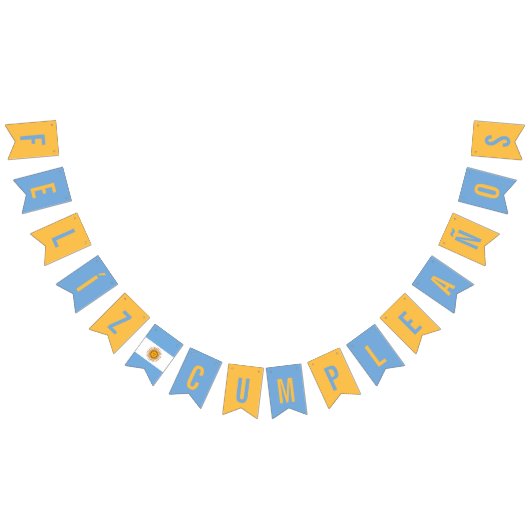 Drapeau de l'Argentine Décorations de fête d'anniv (Tout)