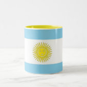 Drapeau de l'Argentine Mug (Centre)