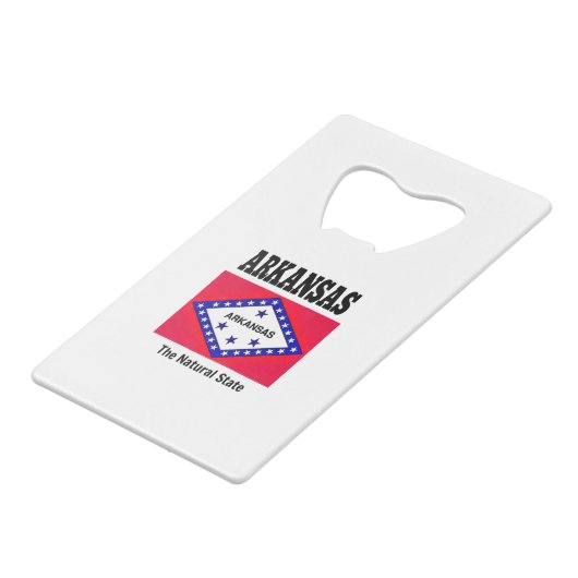 Drapeau de l'Arkansas et devise (Dos Angle)