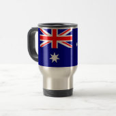 Drapeau de l'Australie Voyage / Mug Commuter (Devant gauche)