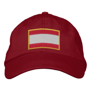 Drapeau de l'Autriche Casquette brodé