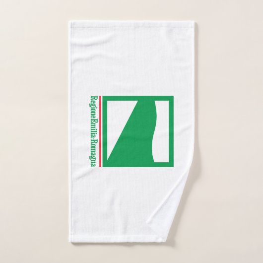 Drapeau de l'Émilie-Romagne (région italienne) (Serviette à main)