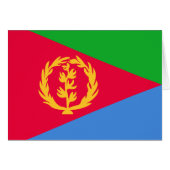 Drapeau de l'Érythrée (Devant horizontal)