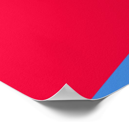 Drapeau de l'Erythrée Imprimer Valeur Poster Papie (Coin)