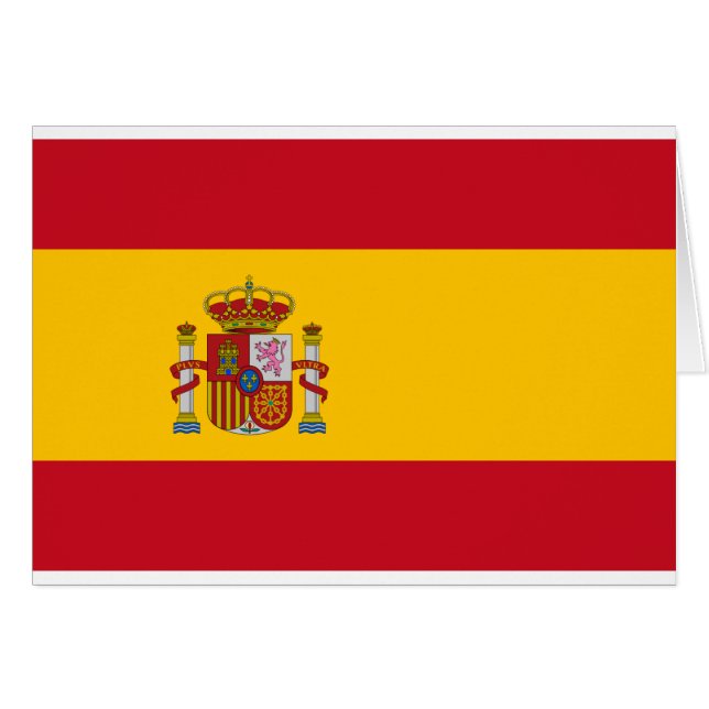 Drapeau de l'Espagne (Devant horizontal)