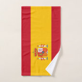 Drapeau de l'Espagne (Serviette à main)