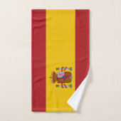 Drapeau de l'Espagne (Serviette à main)