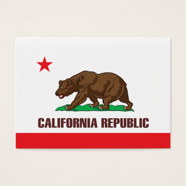 Drapeau de l'état de Californie (Devant)