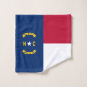Drapeau de l'État de Caroline du Nord (Gant de toilette)