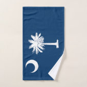 Drapeau de l'État de Caroline du Sud (Serviette à main)