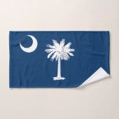 Drapeau de l'État de Caroline du Sud (Serviette à main)