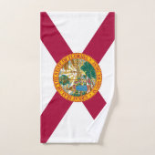 Drapeau de l'État de Floride (Serviette à main)