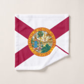 Drapeau de l'État de Floride (Gant de toilette)