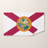 Drapeau de l'État de Floride (Serviette à main)