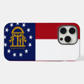 Drapeau de l'État de Géorgie (Verso Horizontal)