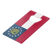 Drapeau de l'État de Géorgie (Dos Angle)