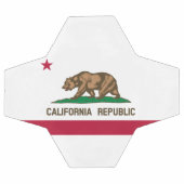 Drapeau de l'État de la République de Californie (Plat)