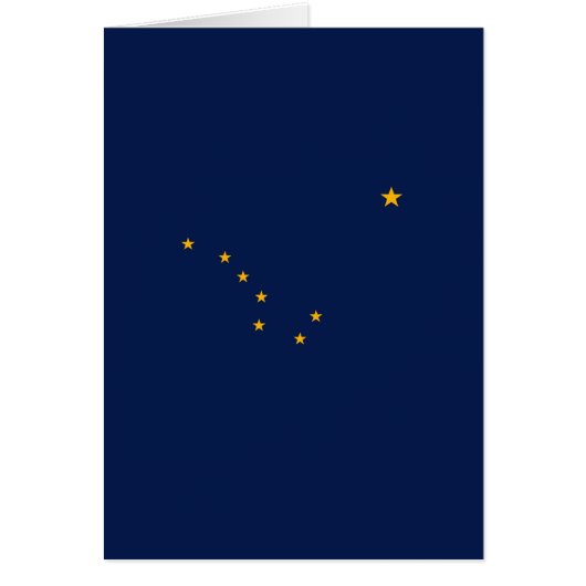 Drapeau de l'État de l'Alaska (Devant)