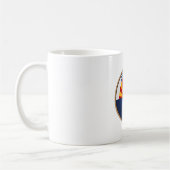 Drapeau de l'état de l'Arizona Sceau de café Mug (Gauche)