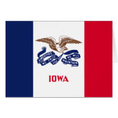 Drapeau de l'État de l'Iowa (Devant horizontal)